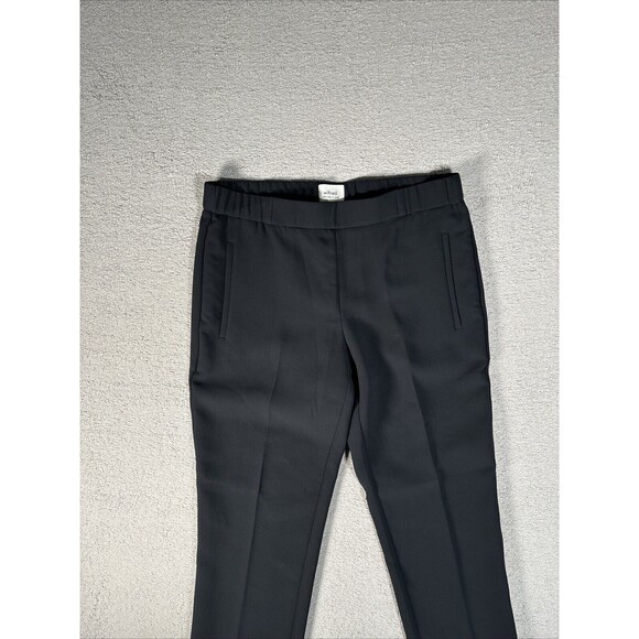 Wilfred Pants Women’s Size 6 Black Straight Leg Pleated Ankle Straight Pull On - Picture 2 of 12